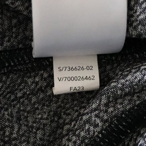 Athleta Women's Black/White Sz XL Delancey Moto Pull-On Stretch Pants - Picture 13 of 13